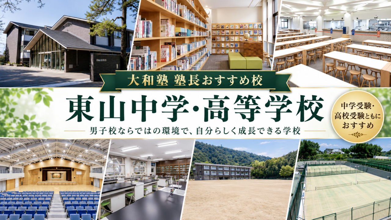 【学校紹介】東山中学・高等学校